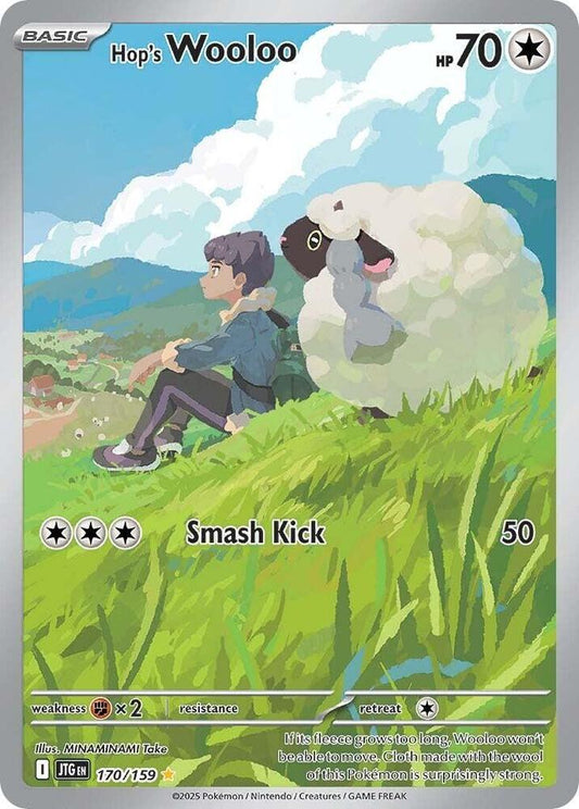 Hop's Wooloo - 170/159 - Illustration Rare