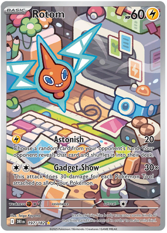 Rotom - 197/182 - Illustration Rare